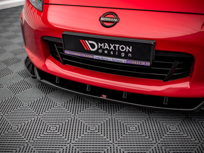 Maxton Design - FRONT SPLITTER V.2 NISSAN 370Z FACELIFT (2012-2020)