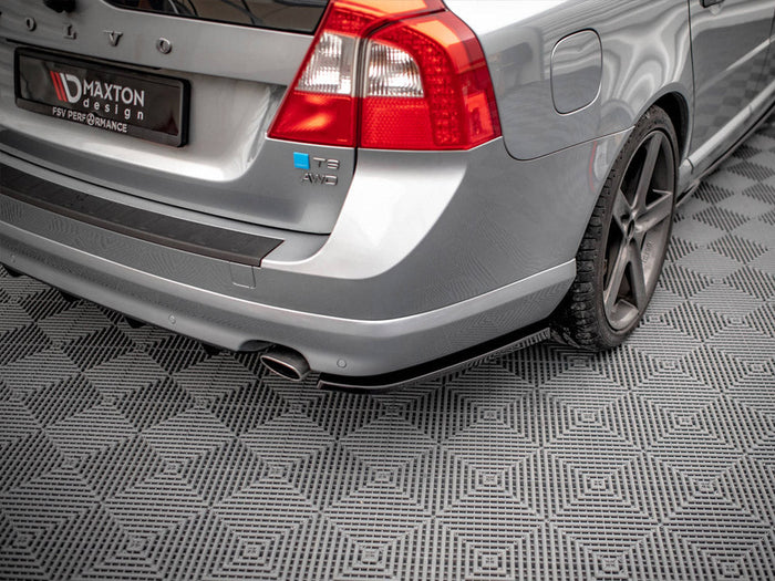 Maxton Design - REAR SIDE SPLITTERS VOLVO V70 MK3 (2007-2013)