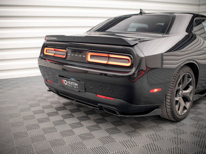 Maxton Design - REAR SIDE SPLITTERS DODGE CHALLENGER RT MK3 FACELIFT (2014-)