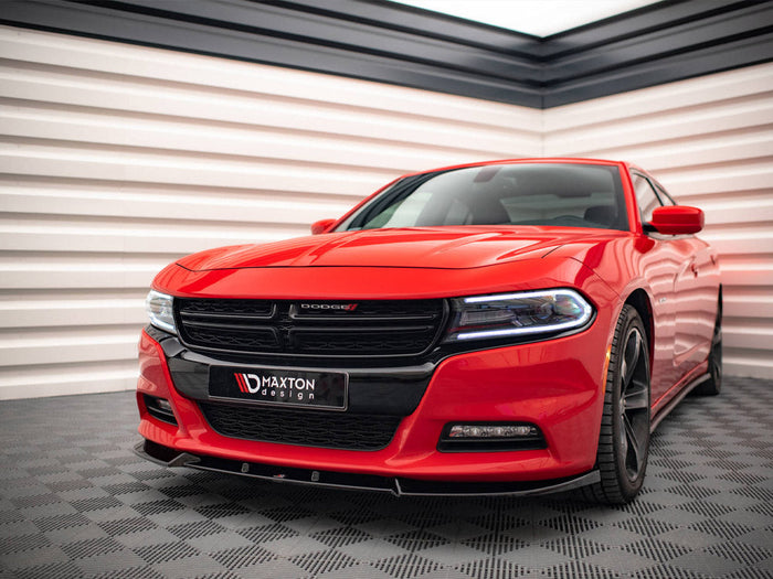 Maxton Design - FRONT SPLITTER V.1 DODGE CHARGER RT MK7 FACELIFT (2014-)