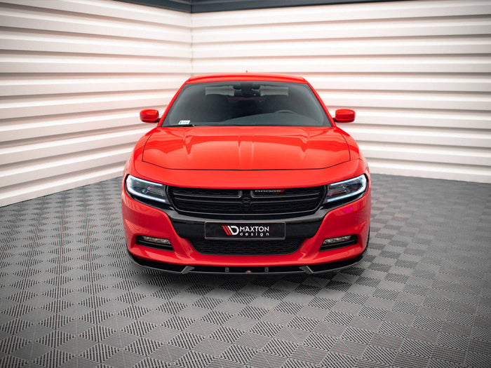 Maxton Design - FRONT SPLITTER V.1 DODGE CHARGER RT MK7 FACELIFT (2014-)
