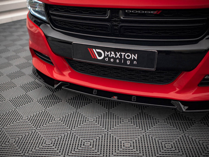 Maxton Design - FRONT SPLITTER V.1 DODGE CHARGER RT MK7 FACELIFT (2014-)