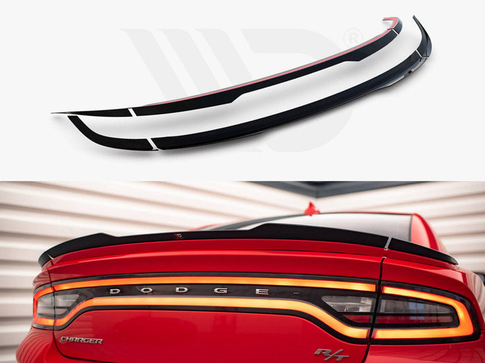 Maxton Design - SET OF SPOILER CAPS DODGE CHARGER RT MK7 FACELIFT (2014-)