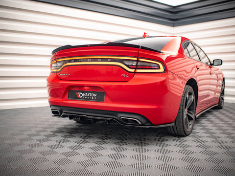 Maxton Design - SET OF SPOILER CAPS DODGE CHARGER RT MK7 FACELIFT (2014-)
