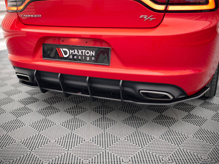 Maxton Design - STREET PRO REAR DIFFUSER DODGE CHARGER RT MK7 FACELIFT (2014-)