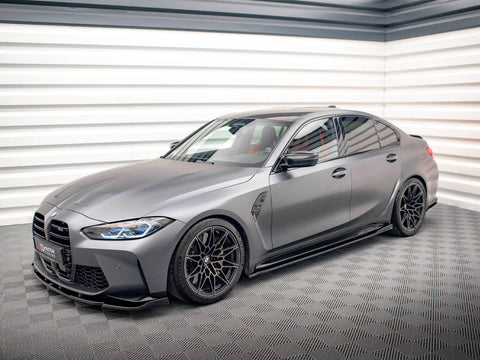 Maxton Design - SIDE SKIRTS DIFFUSERS V.2 BMW M3 G80 (2021-)