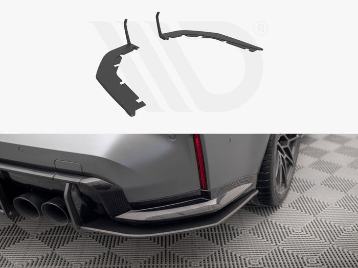 Maxton Design - Street PRO Rear Side Splitters V.1 BMW M3 Sedan / Touring G80 / G81