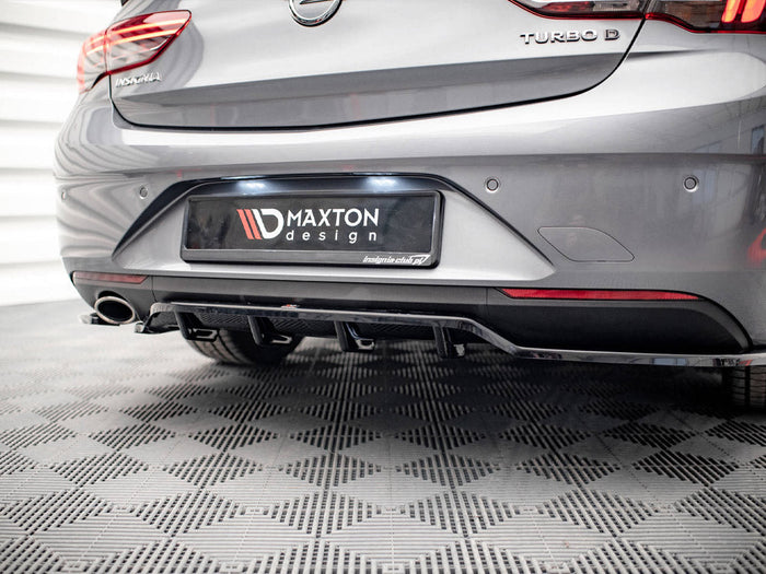Maxton Design - CENTRAL REAR SPLITTER (VERTICAL BARS) OPEL / VAUXHALL INSIGNIA MK2