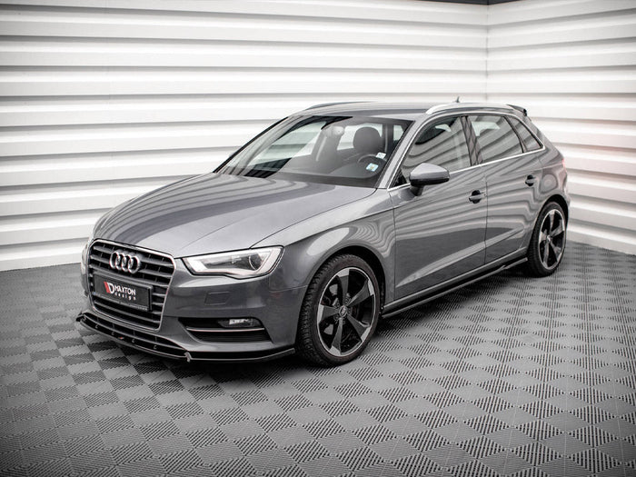 Maxton Design - SIDE SKIRTS DIFFUSERS AUDI A3 SPORTBACK 8V