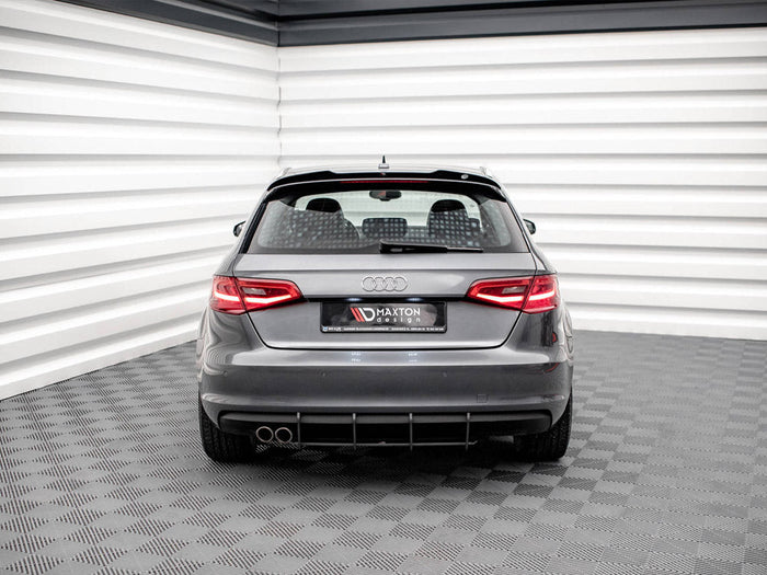 Maxton Design - STREET PRO REAR DIFFUSER AUDI A3 SPORTBACK 8V (2013-2016)