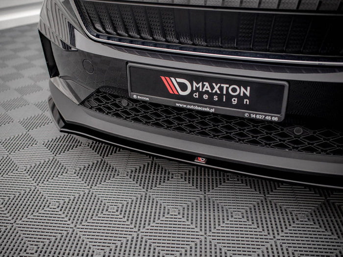 Maxton Design - FRONT SPLITTER V.1 SKODA ENYAQ IV (2020-)