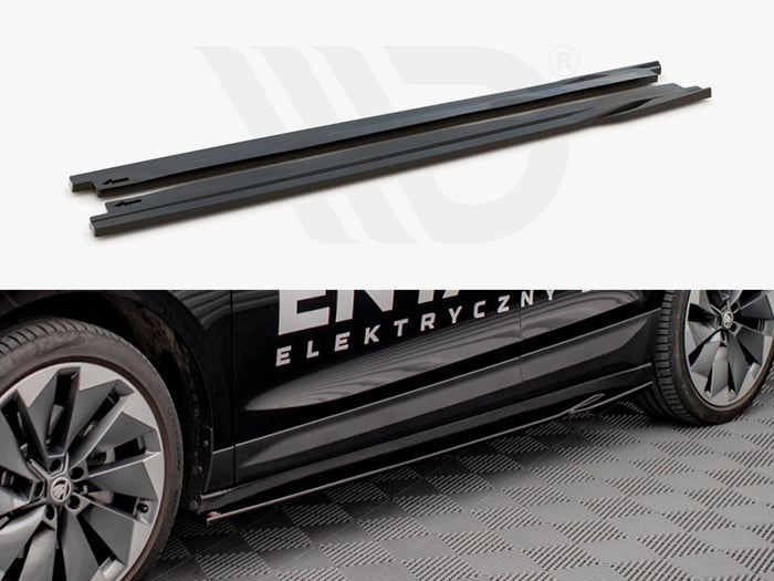 Maxton Design - SIDE SKIRTS DIFFUSERS SKODA ENYAQ IV (2020-)
