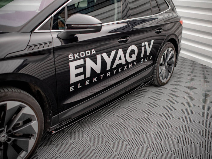Maxton Design - SIDE SKIRTS DIFFUSERS SKODA ENYAQ IV (2020-)