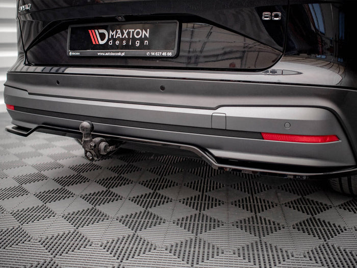 Maxton Design - CENTRAL REAR SPLITTER (VERTICAL BARS) SKODA ENYAQ IV (2020-)