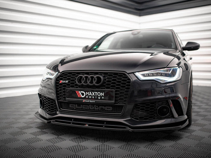 Maxton Design - FRONT SPLITTER AUDI A6 RS6 LOOK C7 (2011-2017)
