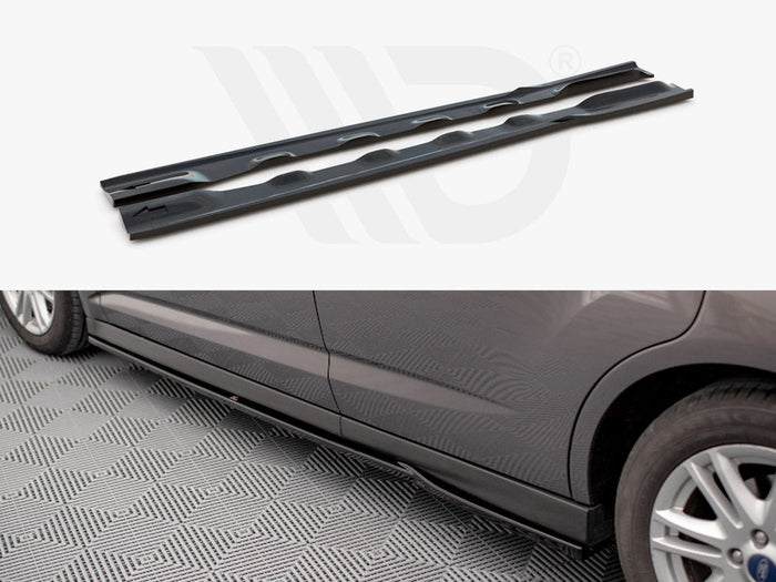 Maxton Design - SIDE SKIRTS DIFFUSERS FORD C-MAX MK2 (2010-2014)