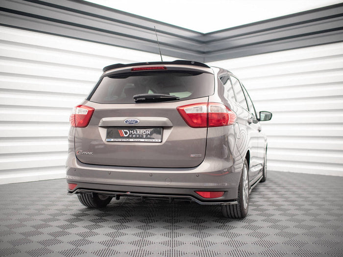 Maxton Design - CENTRAL REAR SPLITTER (VERTICAL BARS) FORD C-MAX MK2 (2010-2014)