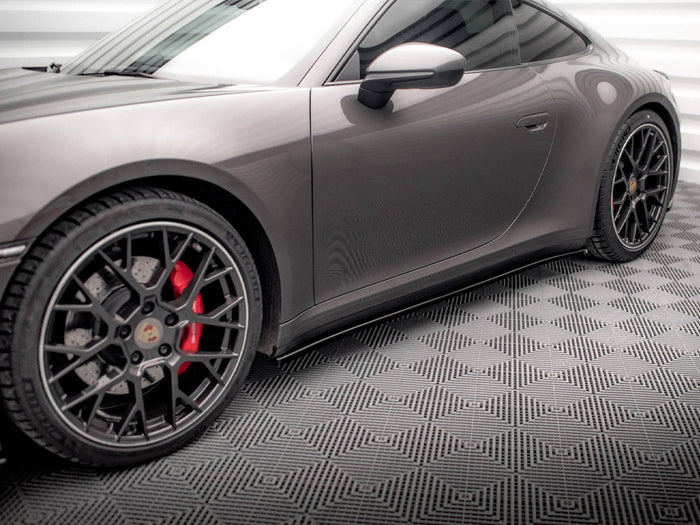 Maxton Design - SIDE SKIRTS DIFFUSERS PORSCHE 911 CARRERA 4S 992 (2019-)