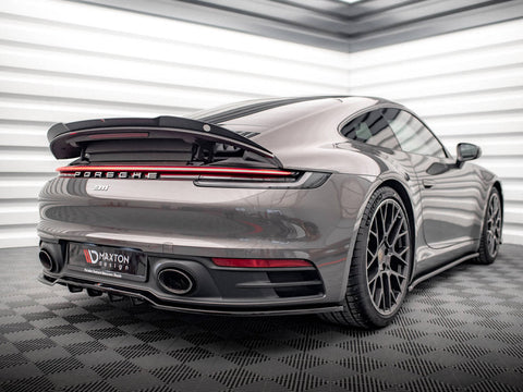 Maxton Design - CENTRAL REAR SPLITTER (VERTICAL BARS) PORSCHE 911 CARRERA 4S 992 (2019-)