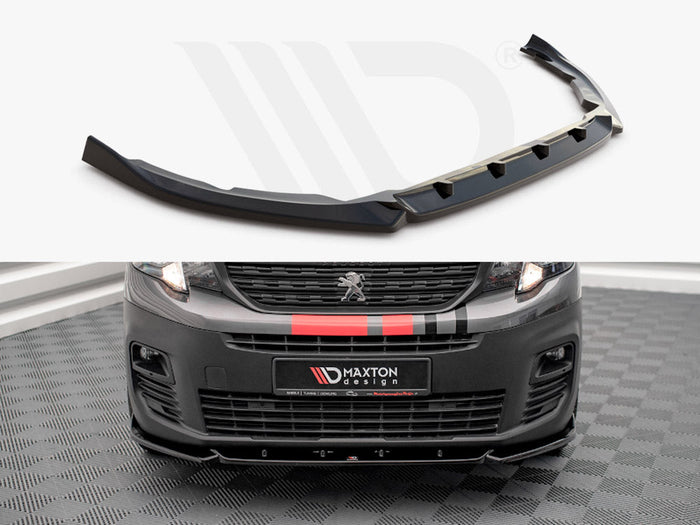 Maxton Design - FRONT SPLITTER PEUGEOT PARTNER MK3 (2018-)