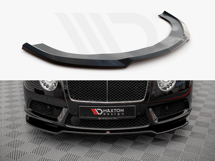 Maxton Design - FRONT SPLITTER V.1 BENTLEY CONTINENTAL GT V8 S MK2 (2014-2016)