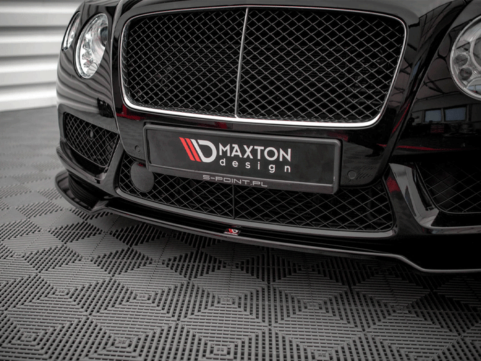 Maxton Design - FRONT SPLITTER V.1 BENTLEY CONTINENTAL GT V8 S MK2 (2014-2016)