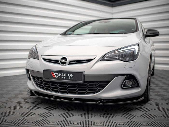 Maxton Design - FRONT SPLITTER V.1 OPEL ASTRA GTC OPC-LINE J (2011-2018)
