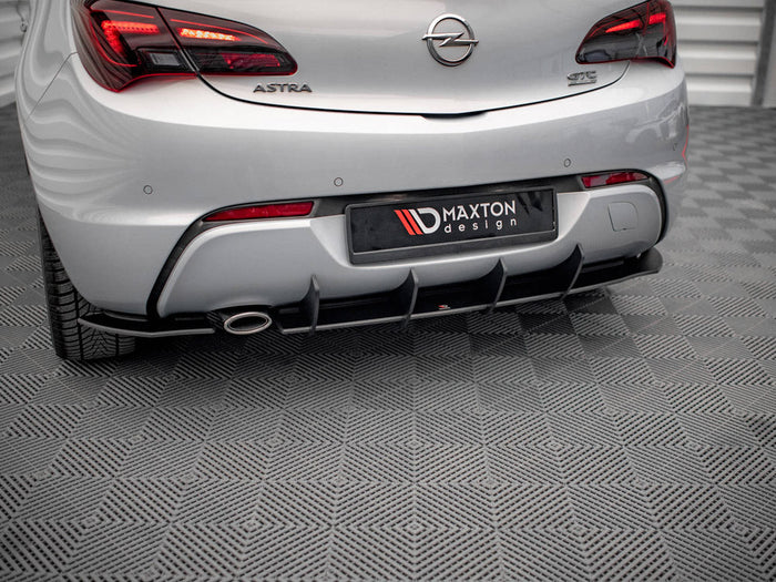 Maxton Design - STREET PRO REAR DIFFUSER OPEL ASTRA GTC OPC-LINE J (2011-2018)