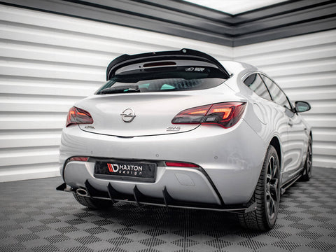 Maxton Design - STREET PRO REAR VALANCE (+FLAPS) OPEL ASTRA GTC OPC-LINE J (2011-2018)
