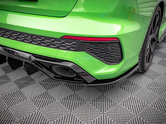 Maxton Design - REAR SIDE SPLITTERS AUDI RS3 SEDAN 8Y (2020-)