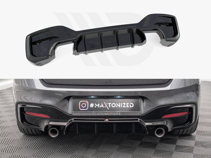Maxton Design - REAR VALANCE BMW 1 F20/ F21 M-POWER FACELIFT (2015 - 19)