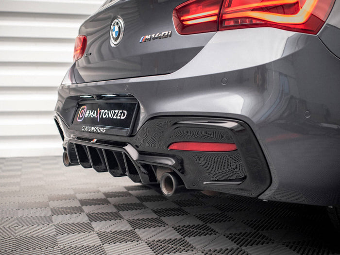 Maxton Design - REAR VALANCE BMW 1 F20/ F21 M-POWER FACELIFT (2015 - 19)