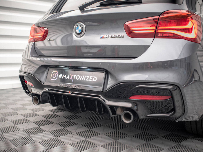 Maxton Design - REAR VALANCE BMW 1 F20/ F21 M-POWER FACELIFT (2015 - 19)