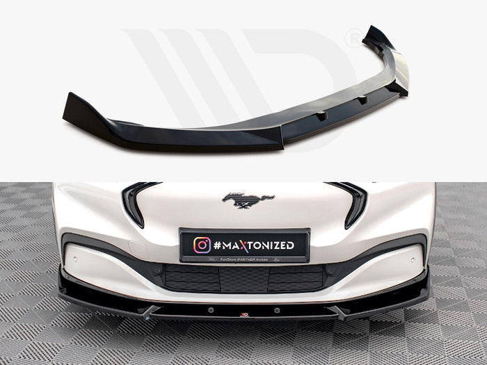 Maxton Design - FRONT SPLITTER V.1 FORD MUSTANG MACH-E MK1