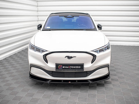 Maxton Design - FRONT SPLITTER V.1 FORD MUSTANG MACH-E MK1