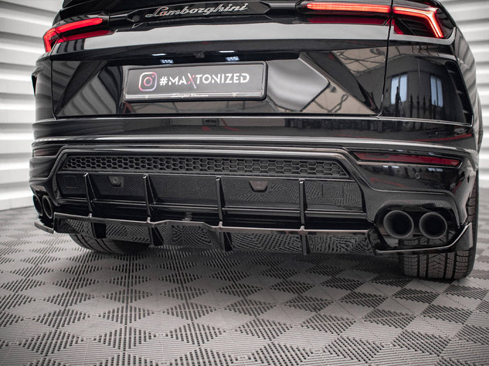 Maxton Design - CENTRAL REAR SPLITTER (VERTICAL BARS) LAMBORGHINI URUS MK1