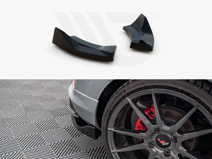 Maxton Design - REAR SIDE SPLITTERS V.1 FORD FIESTA MK8/8.5 ST/ST LINE