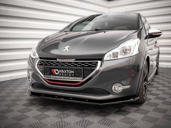 Maxton Design - FRONT SPLITTER V.1 PEUGEOT 208 GTI MK1