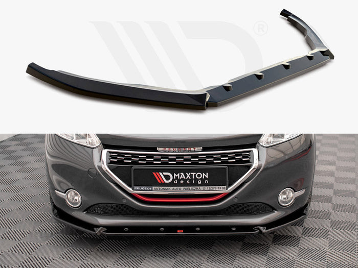 Maxton Design - FRONT SPLITTER V.2 PEUGEOT 208 GTI MK1