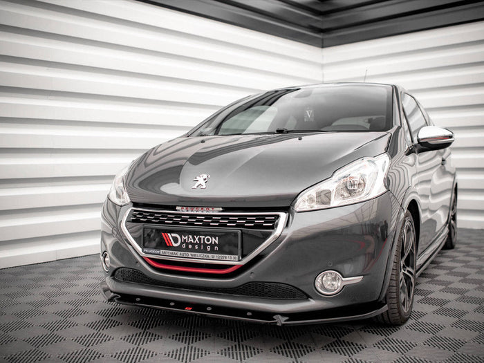 Maxton Design - FRONT SPLITTER V.2 PEUGEOT 208 GTI MK1