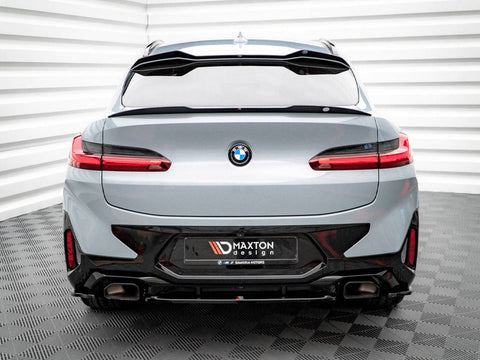 Maxton Design - CENTRAL REAR SPLITTER BMW X4 M-PACK G02 FACELIFT