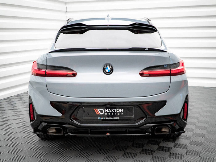 Maxton Design - CENTRAL REAR SPLITTER BMW X4 M-PACK G02 FACELIFT
