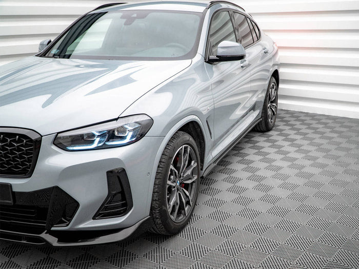 Maxton Design - SIDE SKIRTS DIFFUSERS BMW X4 M-PACK G02 FACELIFT