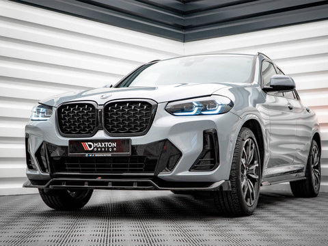 Maxton Design - FRONT SPLITTER V.1 BMW X4 M-PACK G02 FACELIFT