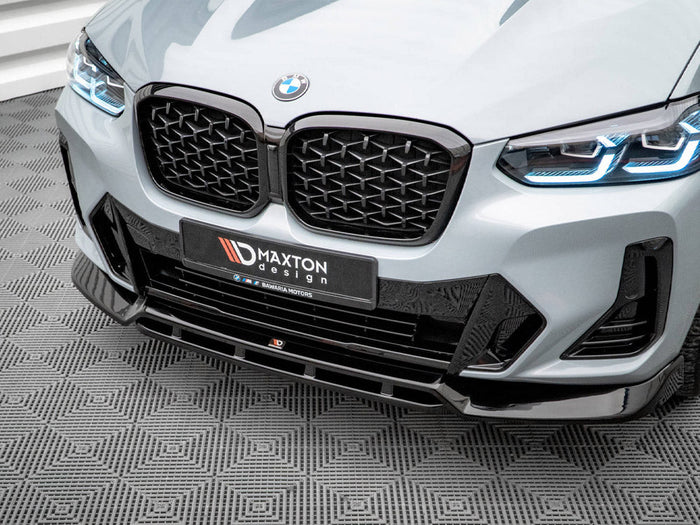 Maxton Design - FRONT SPLITTER V.1 BMW X4 M-PACK G02 FACELIFT