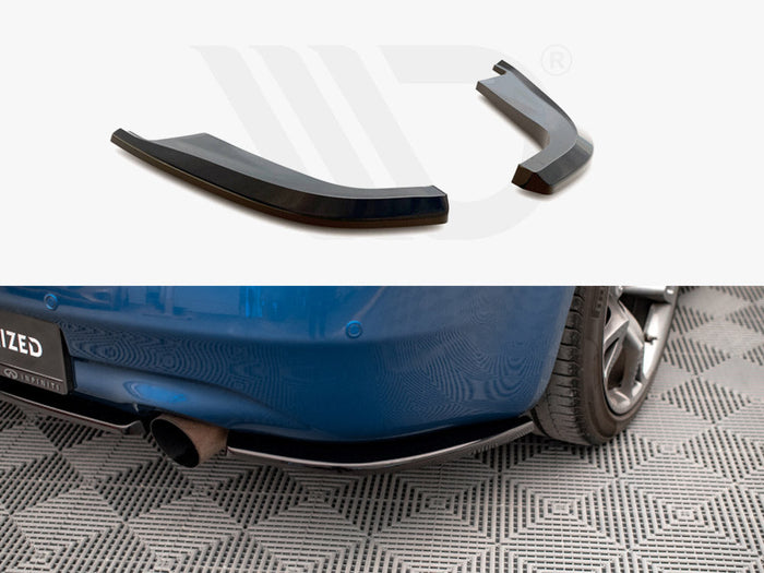 Maxton Design - REAR SIDE SPLITTERS INFINITI G37 COUPE