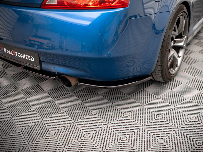 Maxton Design - REAR SIDE SPLITTERS INFINITI G37 COUPE