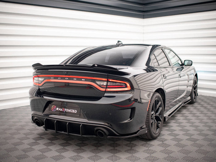 Maxton Design - REAR SIDE SPLITTERS DODGE CHARGER SRT MK7 FACELIFT
