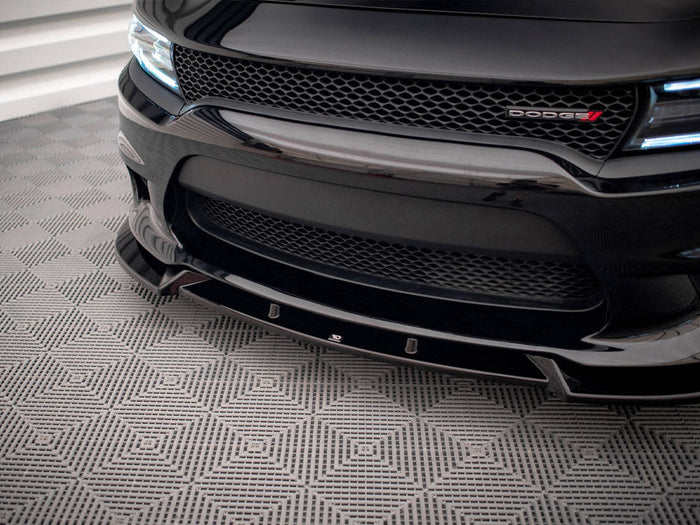 Maxton Design - FRONT SPLITTER V.2 DODGE CHARGER SRT MK7 FACELIFT