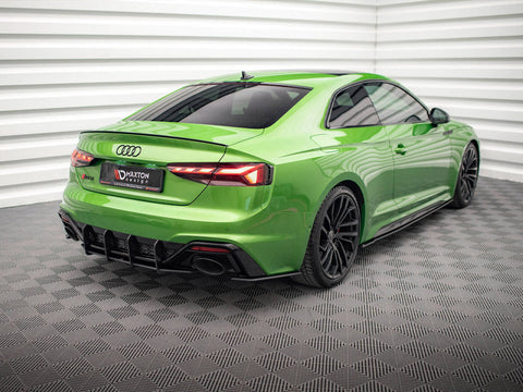 Maxton Design - STREET PRO REAR SIDE SPLITTERS AUDI RS5 F5 FACELIFT